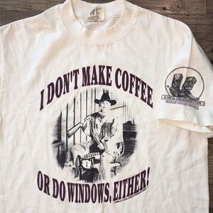 Women’s I don’t do Windows Make Coffee cowgirl shirt ultimate Hillbilly AirBnB